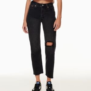 Levi's Wedgie Straight Jean High Rise Size 26